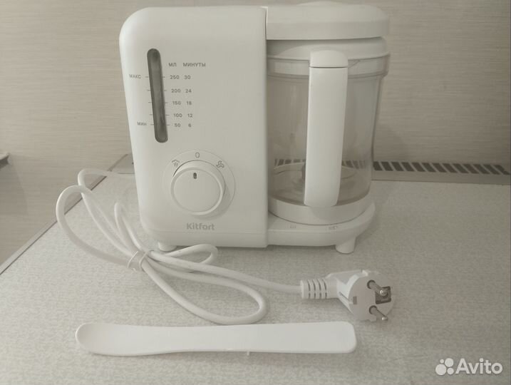 Пароварка блендер kitfort