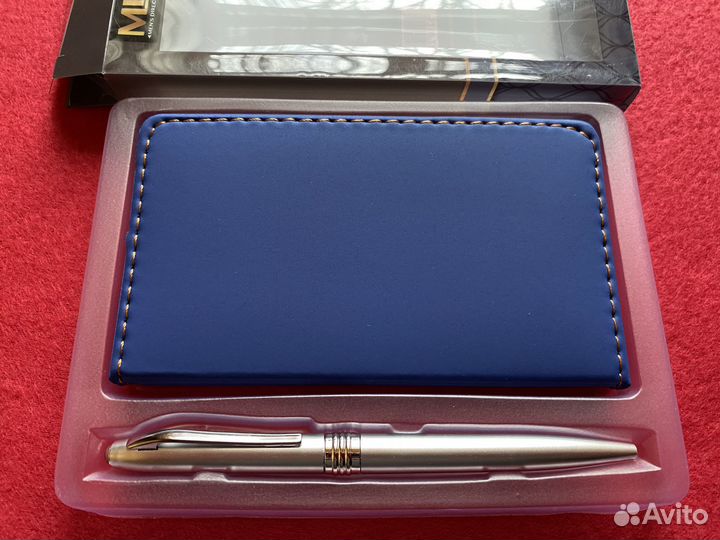 Набор подарочный новый. ручка и блокнот 60 листов