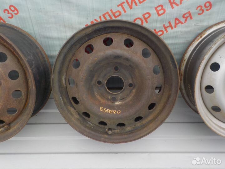 Диски штампованные штампы Дэу Эсперо R14