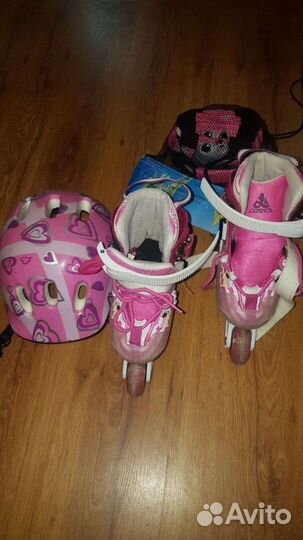 Роликовые коньки детские 26-29