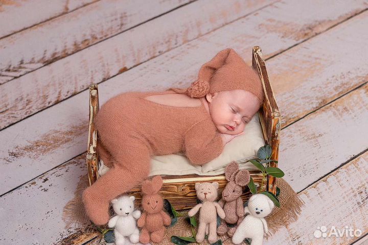 Фотосессия новорожденного с выездом на дом ньюборн