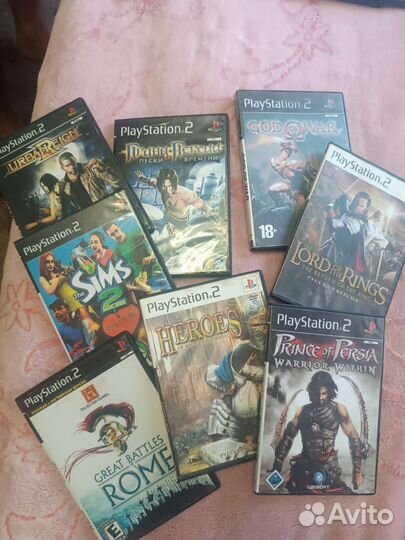 Продам диски на PS2