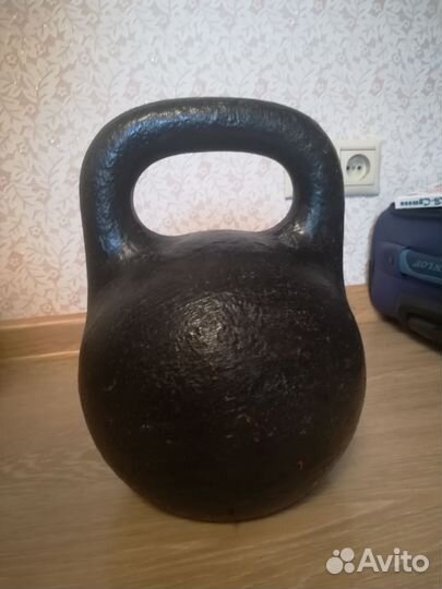 Гиря чугунная 16 кг СССР
