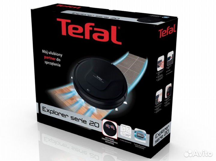 Робот пылесос Tefal explorer serie 20