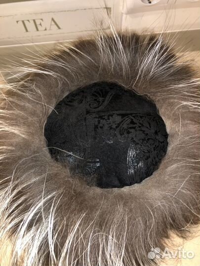 Шапка чернобурка