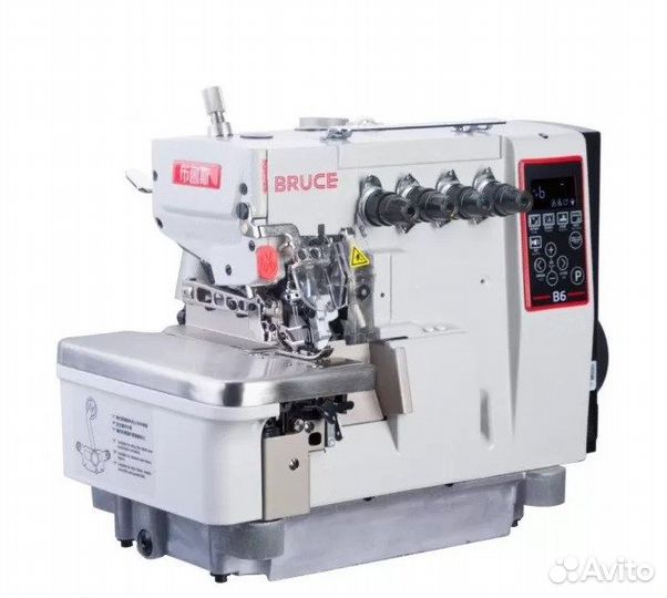 4-ниточный промышленный оверлок Bruce B6-4-M03/333