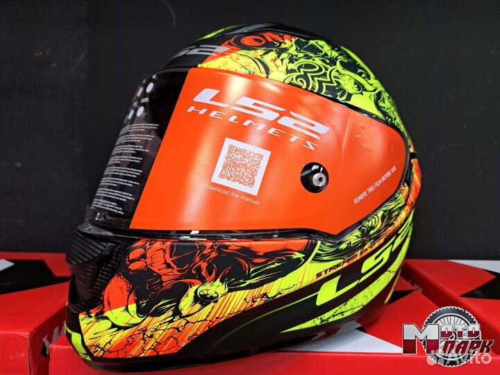 LS2 Мотошлем FF320 stream EVO throne