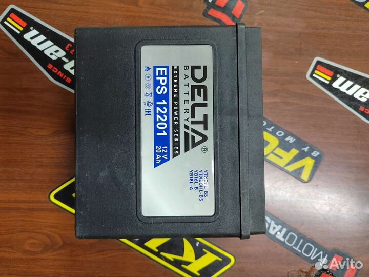 Акамулятор гелевый Delta EPS 12201 12v/20ah