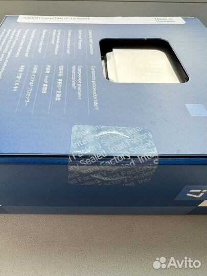 Новый Intel Core i7-12700KF BOX