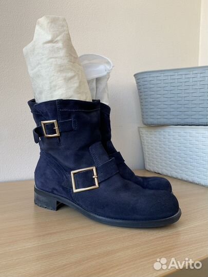 Jummy Choo biker boots сапоги 40 р