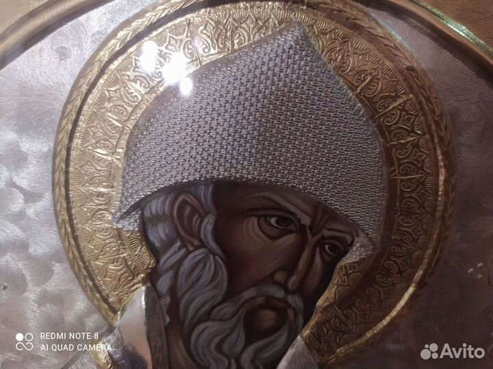 Икона серебро