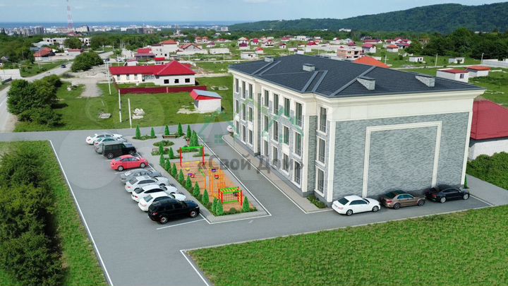 2-к. квартира, 59 м², 2/3 эт.