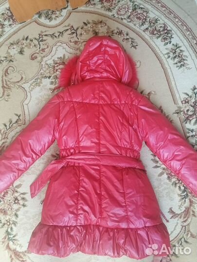 Новая зимняя куртка 140-146, на возраст 6-7 л