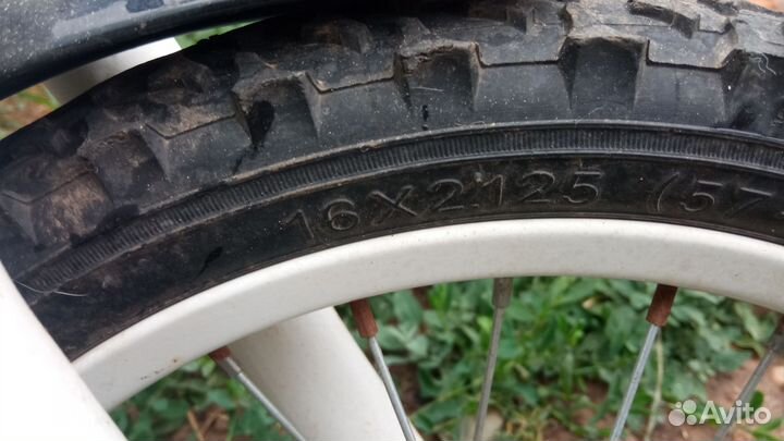 Детский велосипед бу 16 колеса