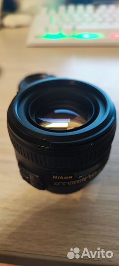 Объектив nikon 50mm f 1.4g af s nikkor