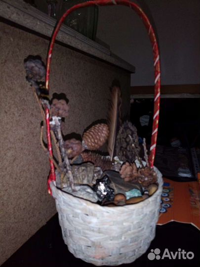 Поделки из натуральных природных материалов-Декор