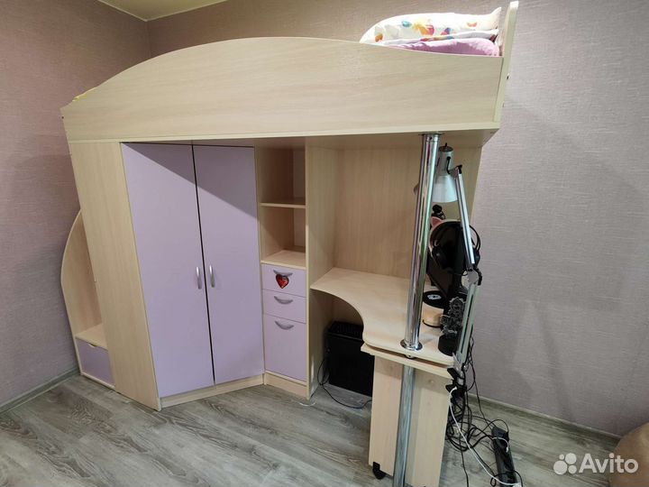 Кровать-чердак