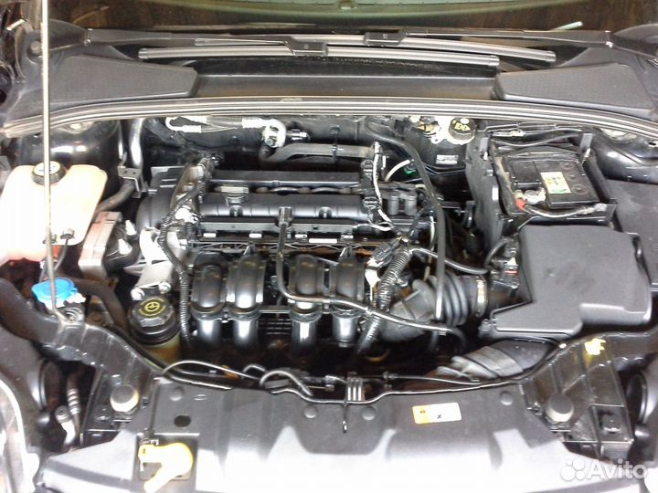 Пластик под капотом 1.6. форд фокус 3