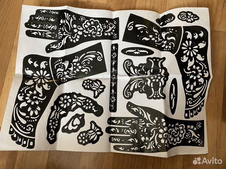 Трафареты для тату