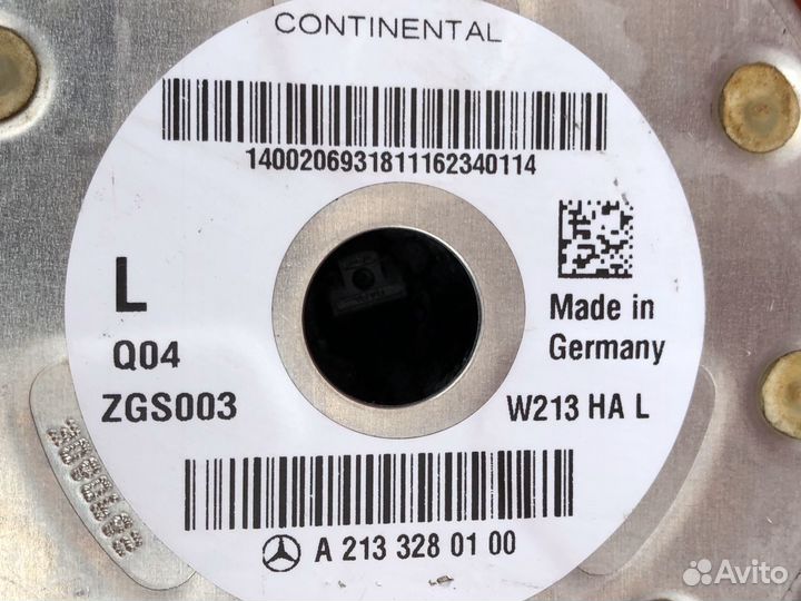 Пневмобалон Mercedes GLC 4.3 6.3 amg