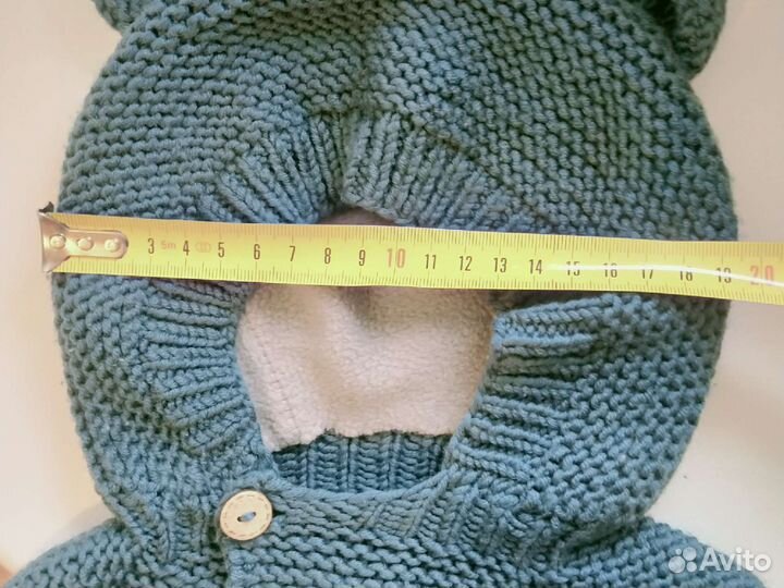 Шапка шлем для малыша