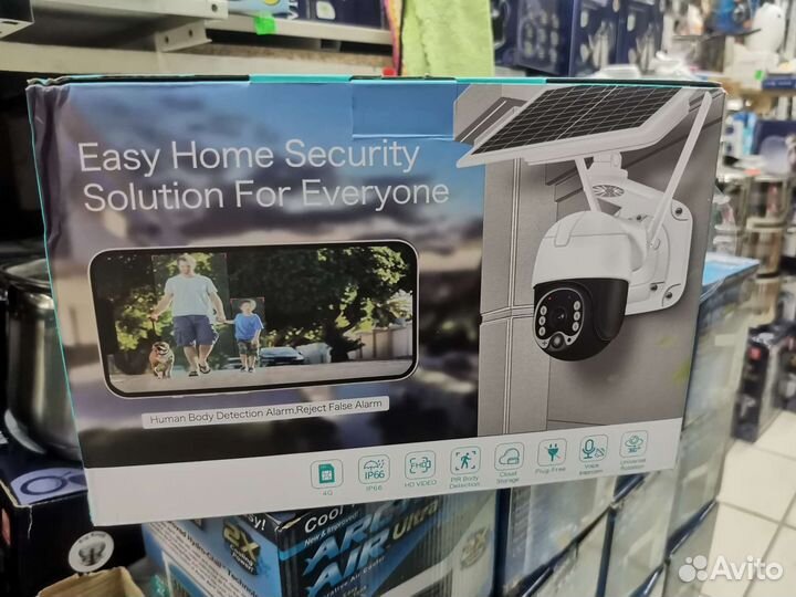 Камера видеонаблюдения уличная с симкартой 4 g