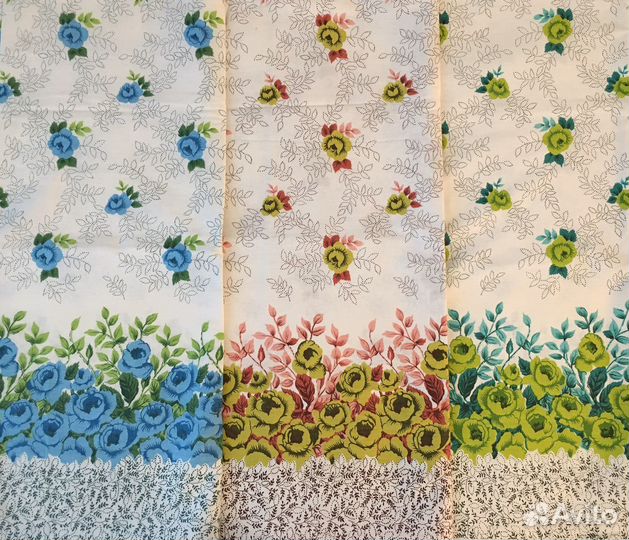 Ткань СССР ситец, постелька, кухня