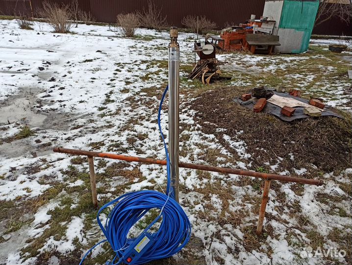 Насос скважинный aquario ASP 1,5C-85-75 С кабелем