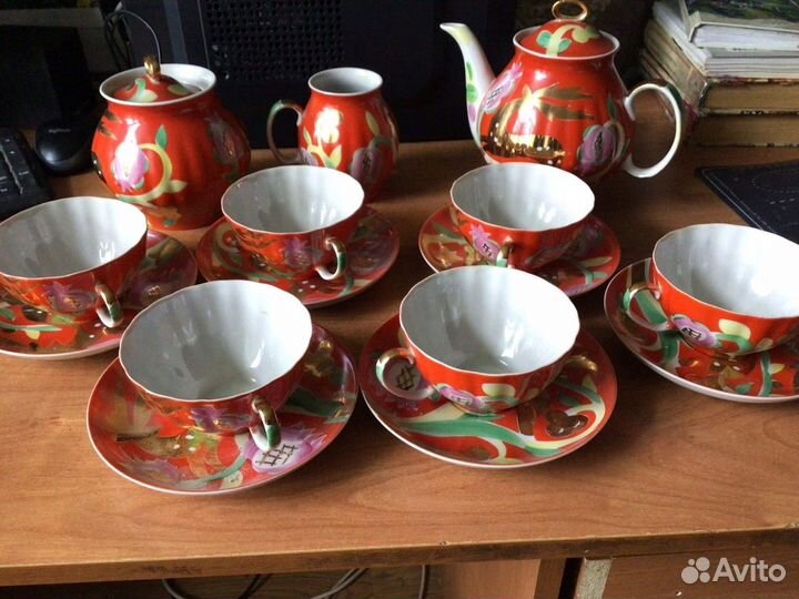 Чайный сервиз Дулево на 6 персон