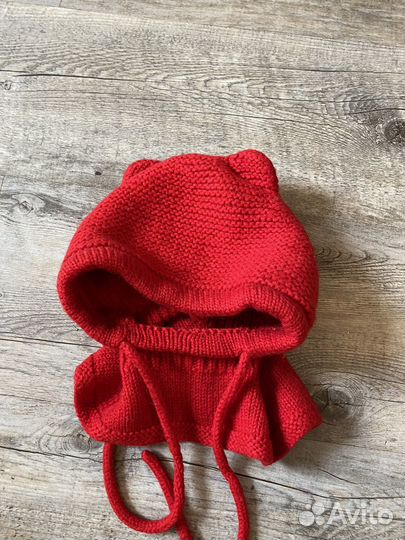 Шапка шлем 1 -2 года