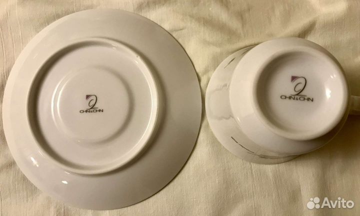 Чашка с блюдцем