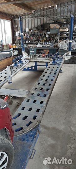 Кузовной стапель платформенный