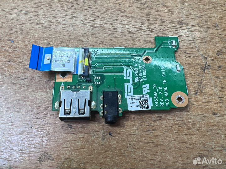 Доп. плата usb, audio для ноутбука asus X553