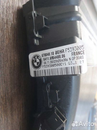 Радиатор печки правый Bmw X5 4.8I E70 N62N 4.8I