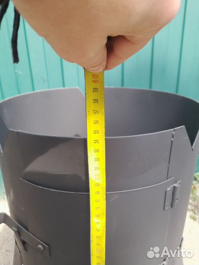 Печь под казан 22 литра без трубы