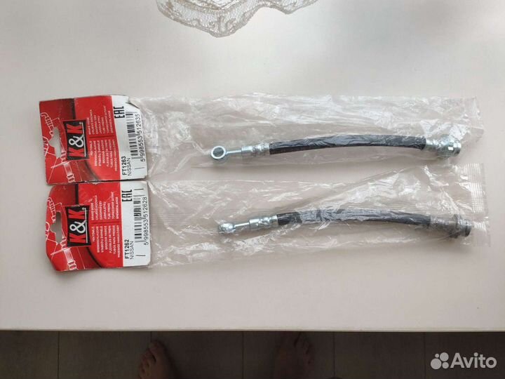 Шланги тормозные K&K FT1262