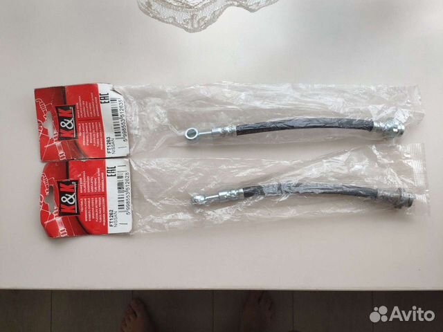 Шланги тормозные K&K FT1262