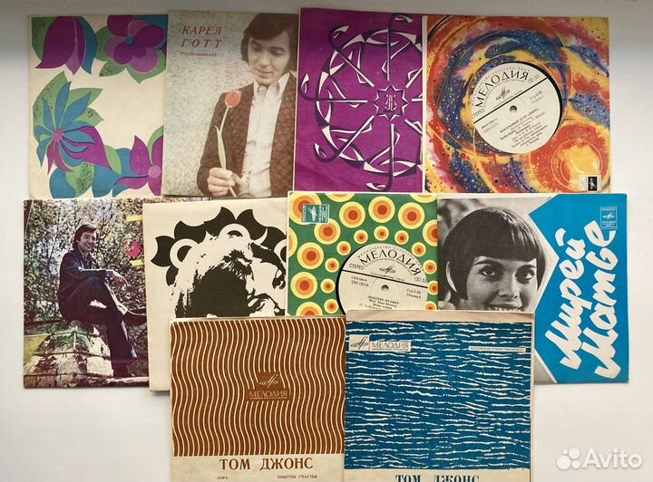 Виниловые пластинки СССР