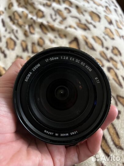Объектив sigma 17-50 2.8 EX DC OS for nikon