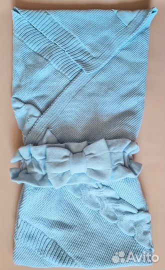 Набор на выписку вязанный новый