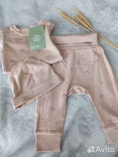 Комплект боди на мальчика 62 р-р