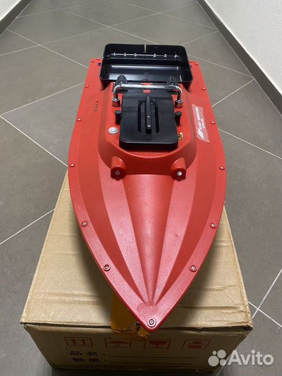 Прикормочный кораблик с gps S70-30(Red)