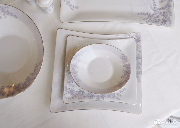 Фарфоровый столовой сервиз на 6 персон(30пр)