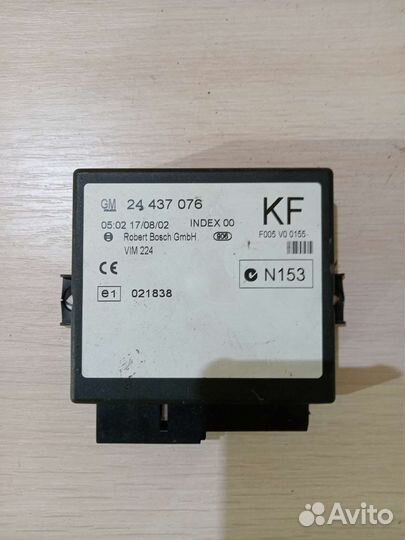 Блок камфорта на опель астра G 1.6 2002г