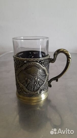 Стаканы с подстаканником