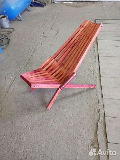 Кресло шезлонг складное