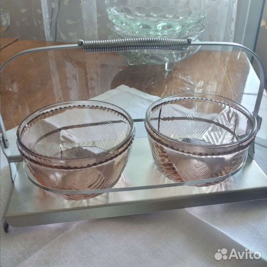 Ваза для конфет, фруктов. Кувшин. СССР