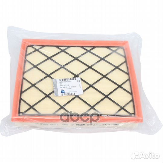 Фильтр воздушный chevrolet Cruze (09) (замена