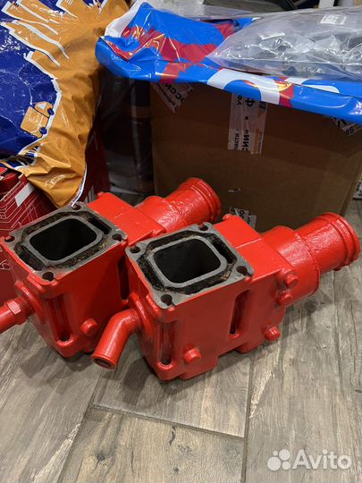 Выхлопной коллектор меркруизер mercruiser гусак