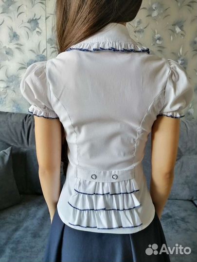 Блузка школьная для девочки